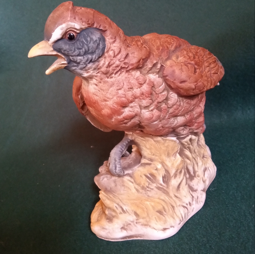 Bob White Ceramic Figurine